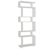 Libreria in legno "Blok" - 60 x 19 x 165 cm - Bianco