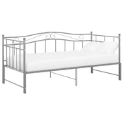 Telaio Divano letto | Sof¨¤ letto | Letto singolo Estraibile Grigio in Metallo 90x200 cm