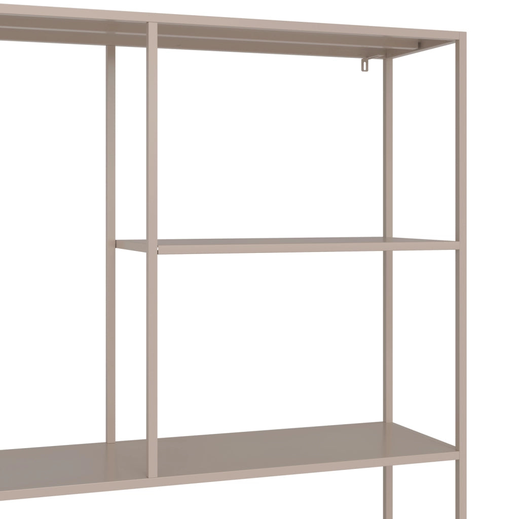 Scaffale in metallo 189cm taupe LAUREEN