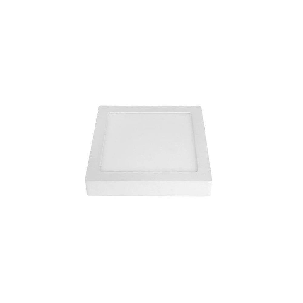 Trade Shop - 18w Pannello Luce Plafoniera Quadrato 90 Led 2835 Smd Bianco Caldo Ac90-240v -