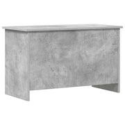 Cassa di stoccaggio Grigio Cemento 80 x 40 x 50 cm 8011262