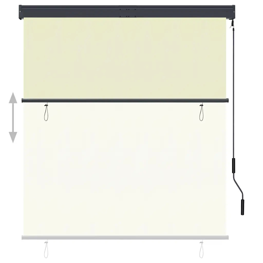 Tenda a rullo | Tenda avvolgibile per Esterni 140x250 cm Crema