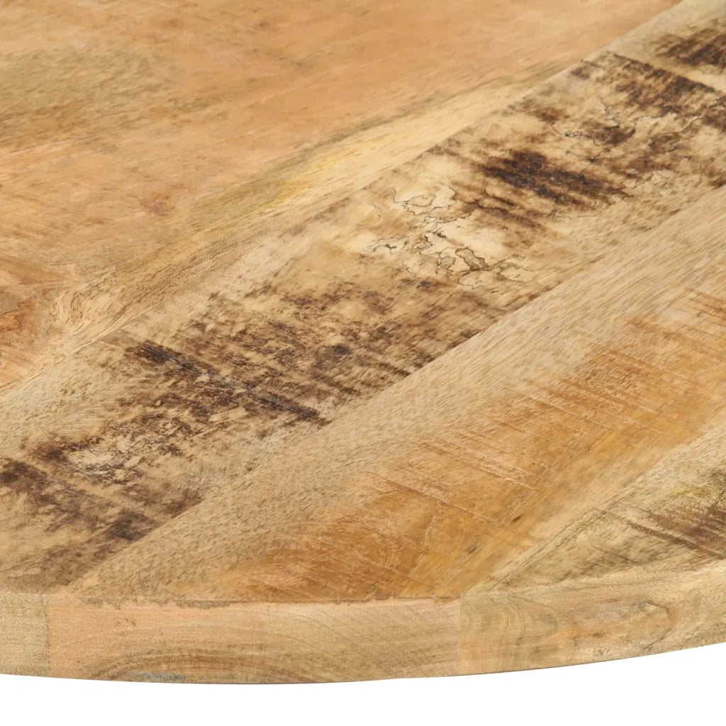 Piano Tavolo in Legno Massello di Mango Rotondo 25-27 mm 80 cmcod mxl 106880