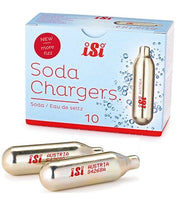 Soda Chargers - 10 capsule di soda, per acqua gassata, 84 g (confezione da 3)