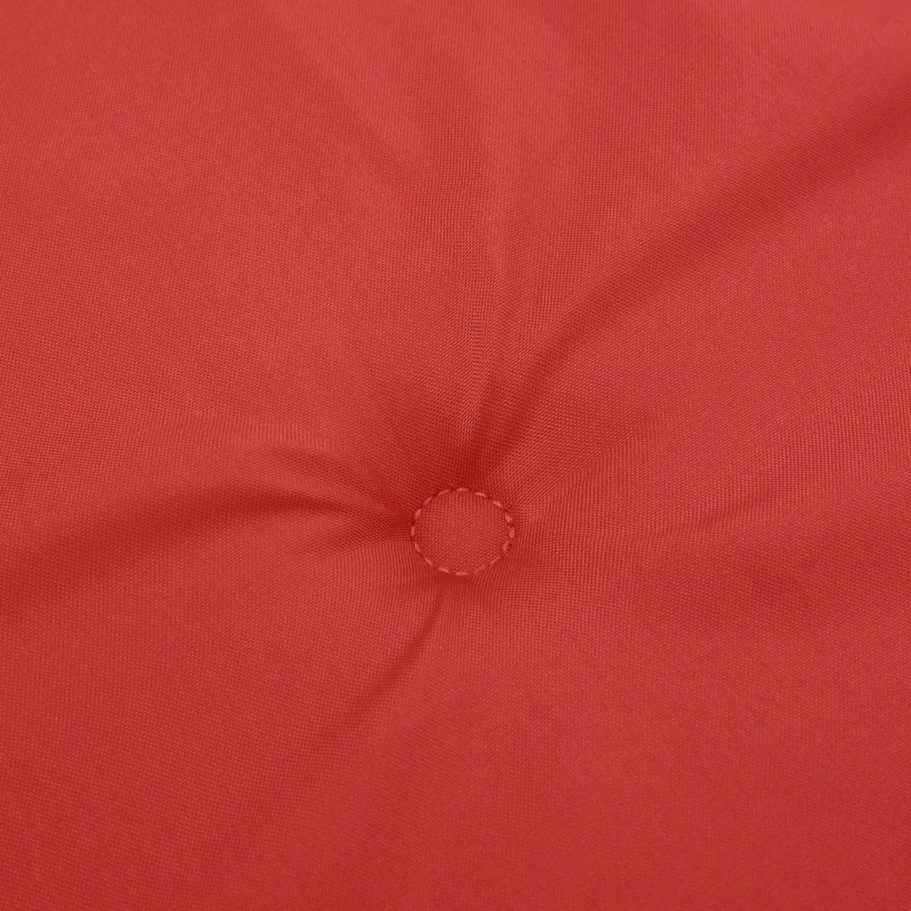 Cuscino per Panca Rosso 120x50x4 cm in Tessuto Oxford 43210