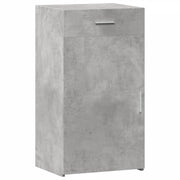 Credenza | Madia | Buffet da pranzo | Armadio da pranzo Grigio Cemento 50x42,5x93 cm in Legno Multistrato