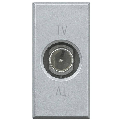 Presa coassiale bticino axolute hc4202d per impianti tv e sat