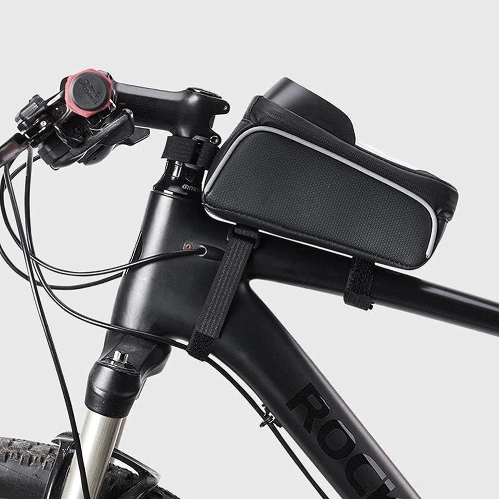 Trade Shop - Borsa Per Manubrio Telaio Anteriore Per Bici Mountain Bike 20,5x8,2x8,2x10,3x3cm -