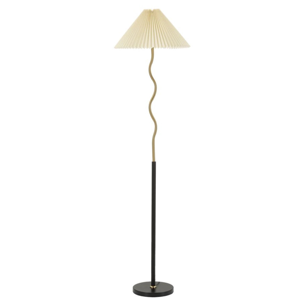 Lampada da Terra VKH184, Oro, Metallo, 46x46x172 cm