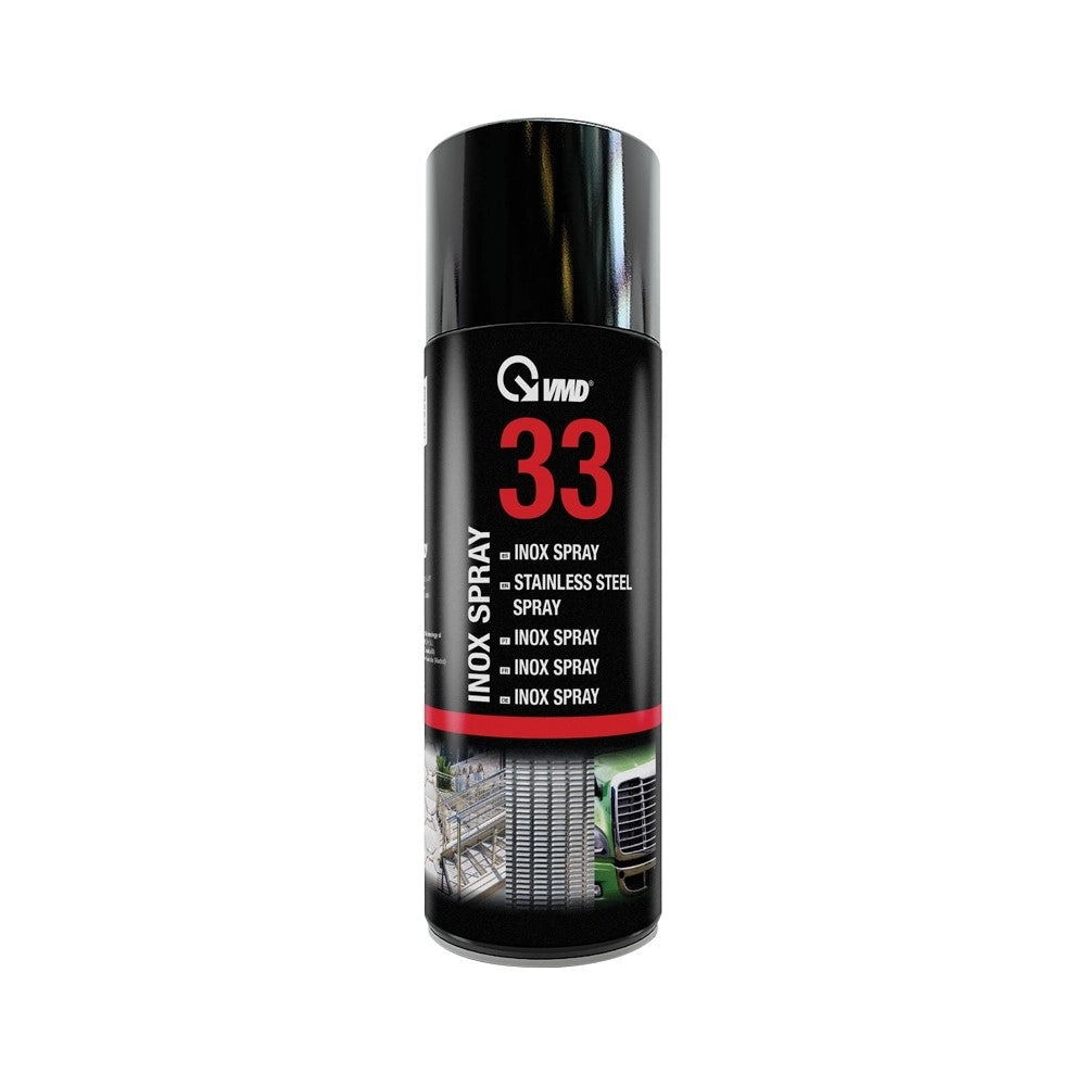 Bomboletta Spray VMD 33 Acciaio Inox Chiaro/Scuro 400 ml