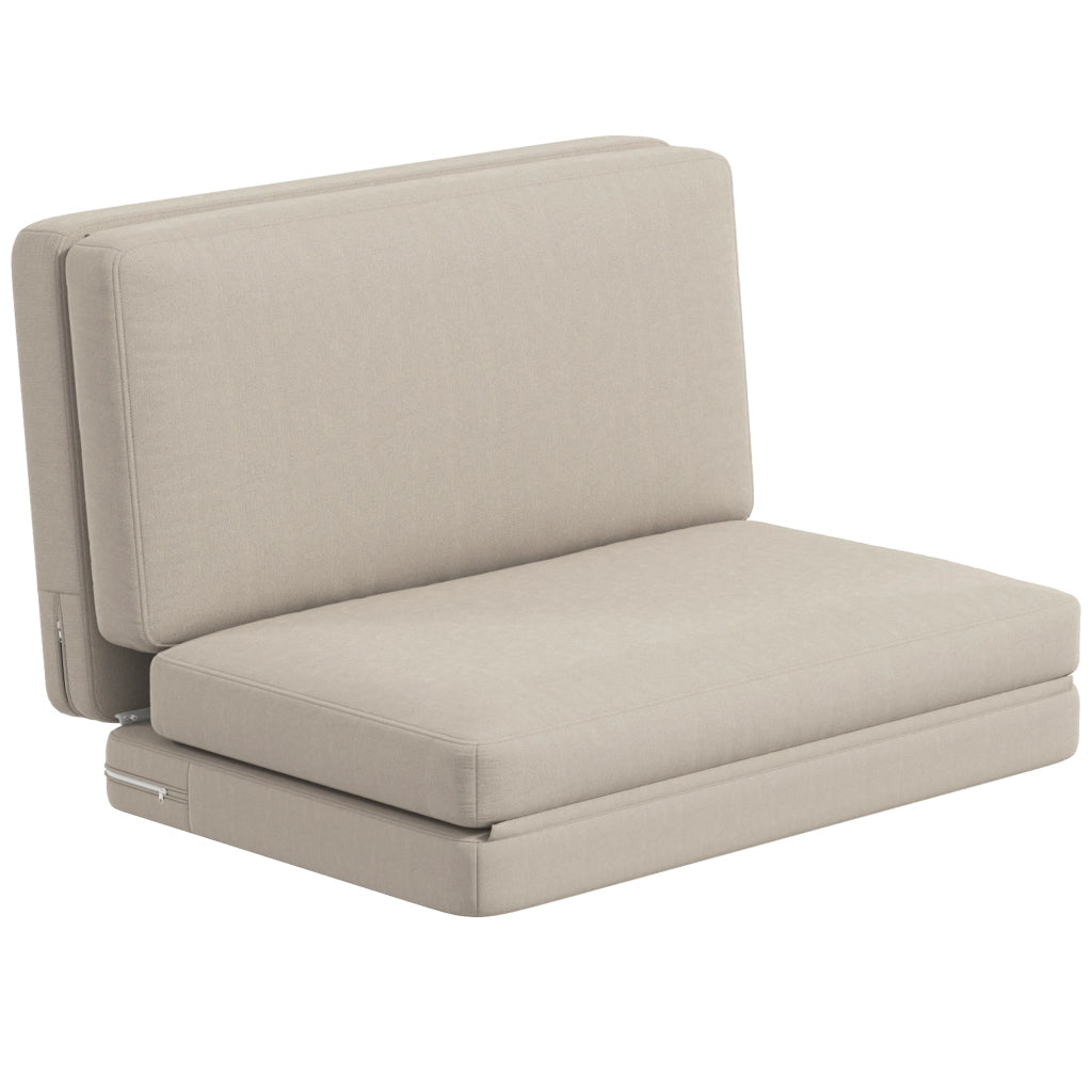 Poltrona Relax Faltbar 2 in 1 ¨C Zephmum ¨C Beige 120 cm
