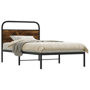 Giroletto senza Materasso Rovere Fumo 107x203 cm in Truciolato 4100205
