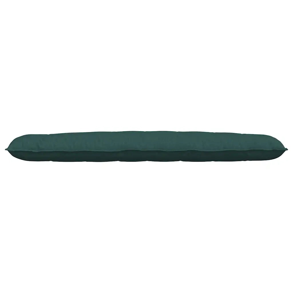 Cuscino per Schiena | Cuscino dorsale Verde Scuro 200 x 19 x 50 cm Tessuto