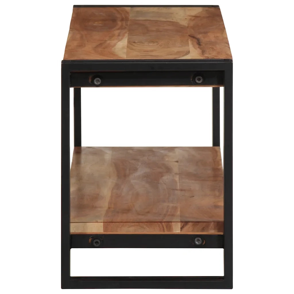 Mobile Porta TV 120x30x40 cm in Legno Massello di Acacia cod mxl 33841