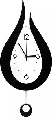 Orologio da Parete a Clessidra - Orologio da Parete a Clessidra in Acciaio Inossidabile con Forma Sferica - Orologio Moderno - Orologio da Parete di Design