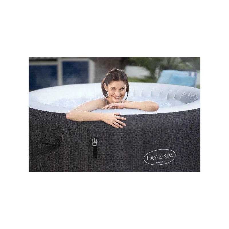 Spa gonfiabile idromassaggio 4 posti AirJet con riscaldatore 40°C e WiFi, diametro 180 cm con copertura e pompa filtro - Bestway