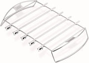 Set per Kebab per Spiedini per Barbecue | Adatto per Serie Q2000 di Weber | Cucina e Servi Kebab | Acciaio Inox Anticaderente | Accessori di Alta Qualità per Barbecue (6606)
