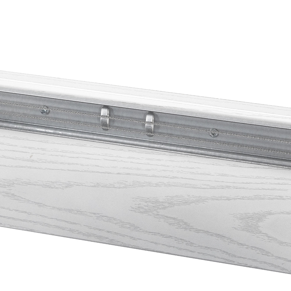 Tavolo da Pranzo Allungabile Estensibile 90x140 fino a 190 cm Bianco Frassinato