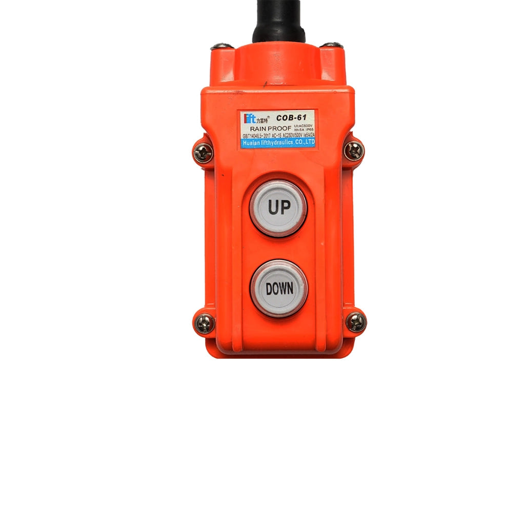 Pompa idraulica per ribaltabile 12V, 1,6kW 160 bar con serbatoio in metallo 10L