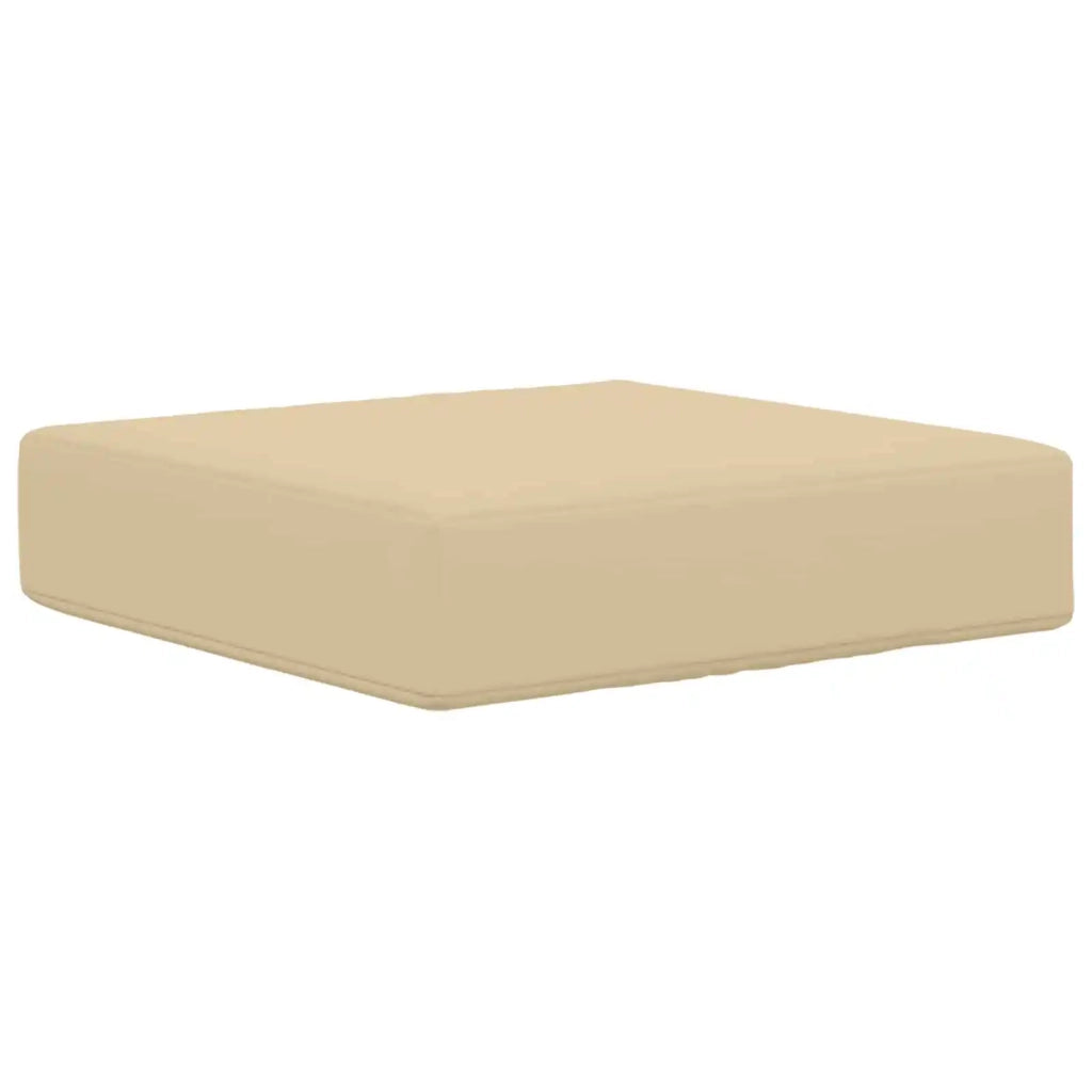 Cuscino da Sedia Esterno Beige 40 x 40 x 8 cm 100% Poliestere