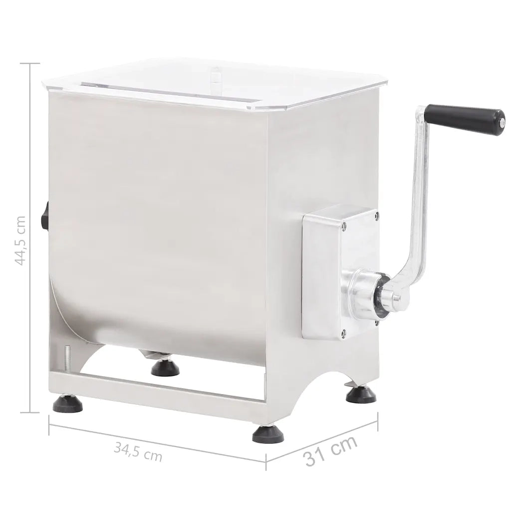 Impastatrice Carne Meccanica Argento in Acciaio Inox 50960