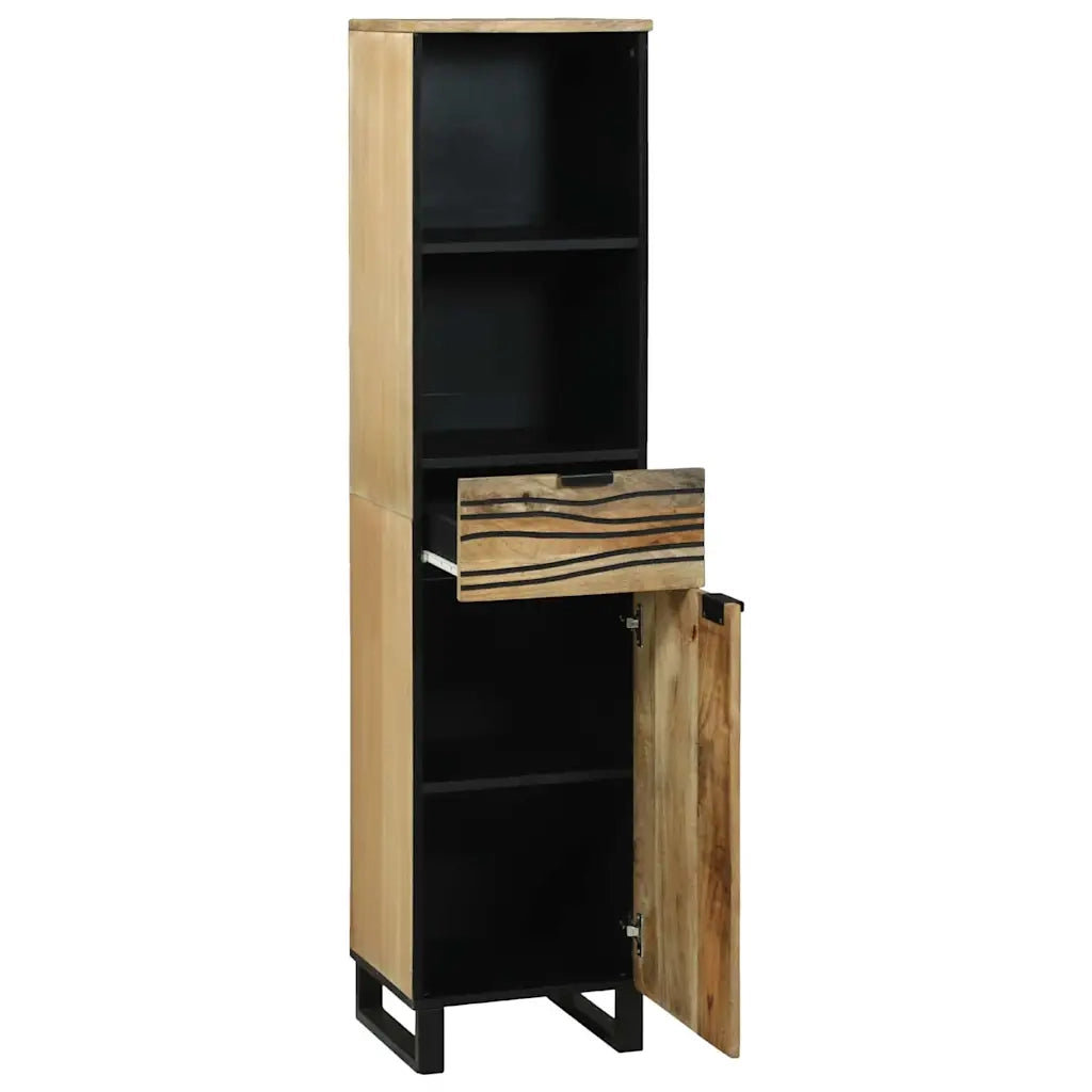 Mobile da Bagno Naturale 38 x 33 x 160 cm Legno ingegnerizzato 4017958