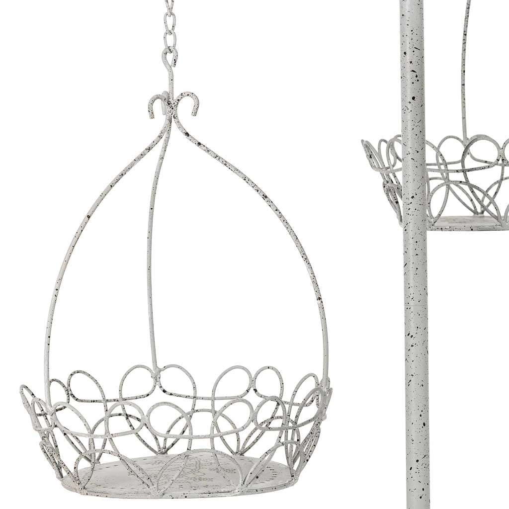 Portavasi in metallo per 3 vasi 43,82x38,74x169,55h cm