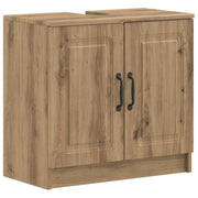 Armadio per Lavabo da Bagno UTRECHT Rovere Artigianale 897674