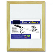 Trade Shop - Lavagna Bianca Dimensioni 25 X 35 Cm Lavagnetta Ideale Per Casa Ufficio Scuola -