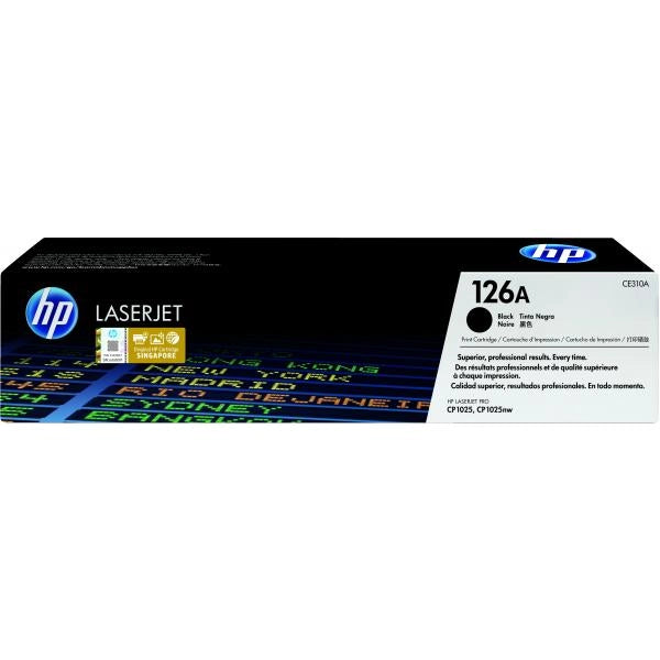 126A Black Laserjet Print Cartr. Ce310A