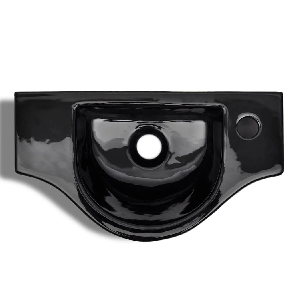 Lavabo da bagno in ceramica nera da 45 cm con foro per rubinetto 0 2_0002506