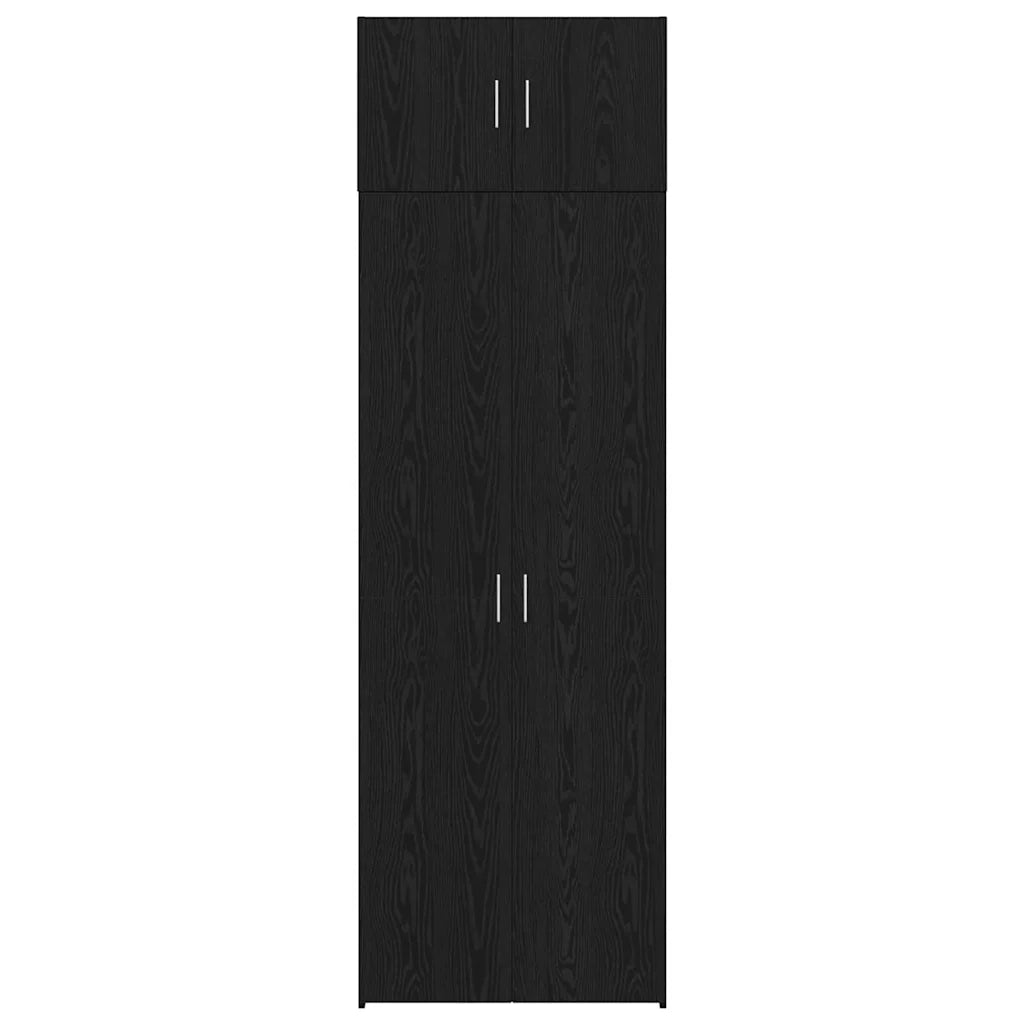 Armadio 3 pz Rovere Nero CFW8703132