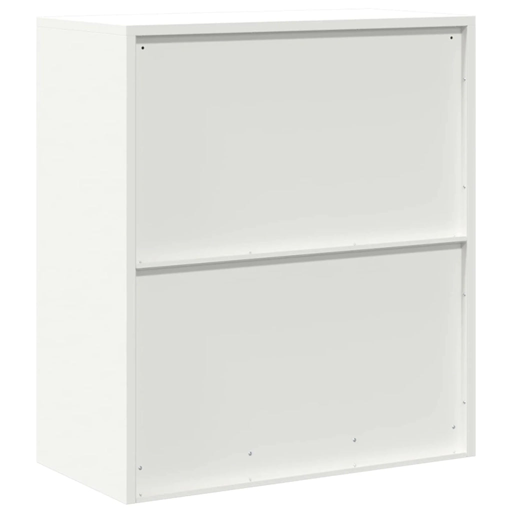 Armadio Bianco 80 x 40 x 90 cm Acciaio