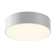 Maytoni Plafoniera Moderna Zon IP LED integrato 1 luce IP65 bianco alluminio