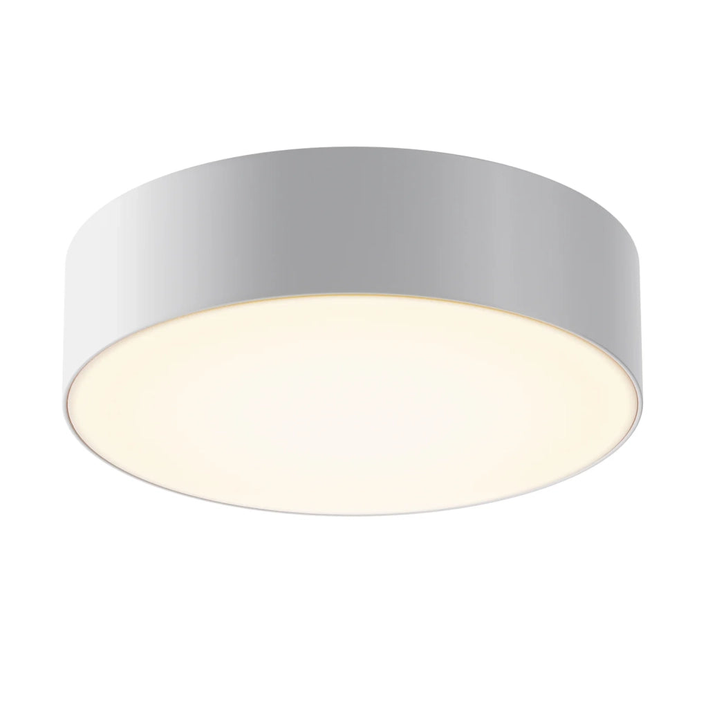 Maytoni Plafoniera Moderna Zon IP LED integrato 1 luce IP65 bianco alluminio