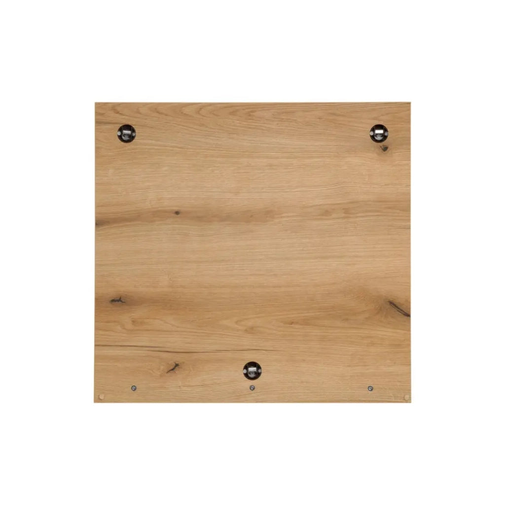 Specchio bagno rettangolare 57x60 cm con bordo contenitore
