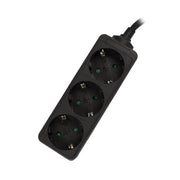 Ewent EW3959 prolunghe e multiple 1,5 m 3 presa(e) AC Interno Nero