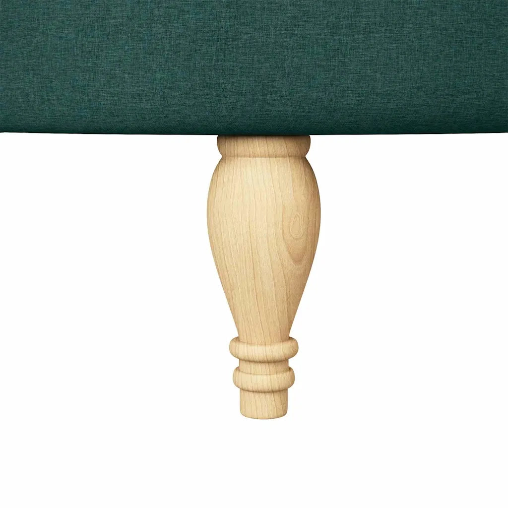 Divano Sedia-Poltrona Slipper Verde Scuro 56,5 x 70 x 110 cm Tessuto