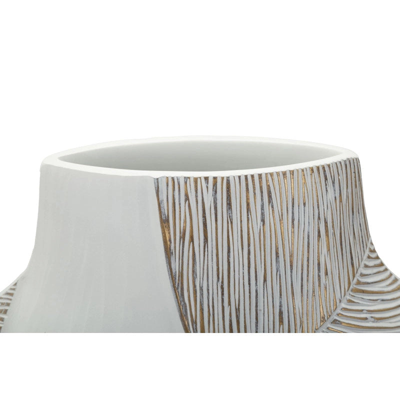 Vaso Resina Ho Chi Minh cm 35x13,5x37,5 (apertura cm 16x6)