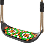 Sedia oscillante comoda e duratura per bambini con funi regolabili - Ideale per il gioco all'aperto in giardino o a scuola