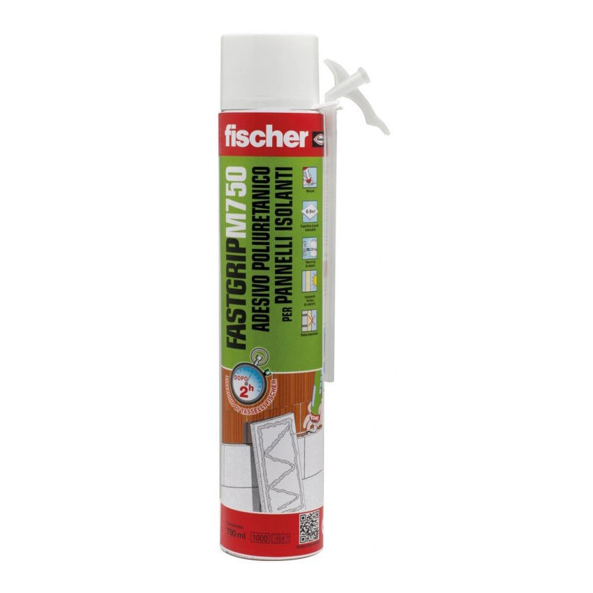 ADESIVO POLIURETANICO FASTGRIP- 800 ml Per pistola- FISCH- pezzi 1