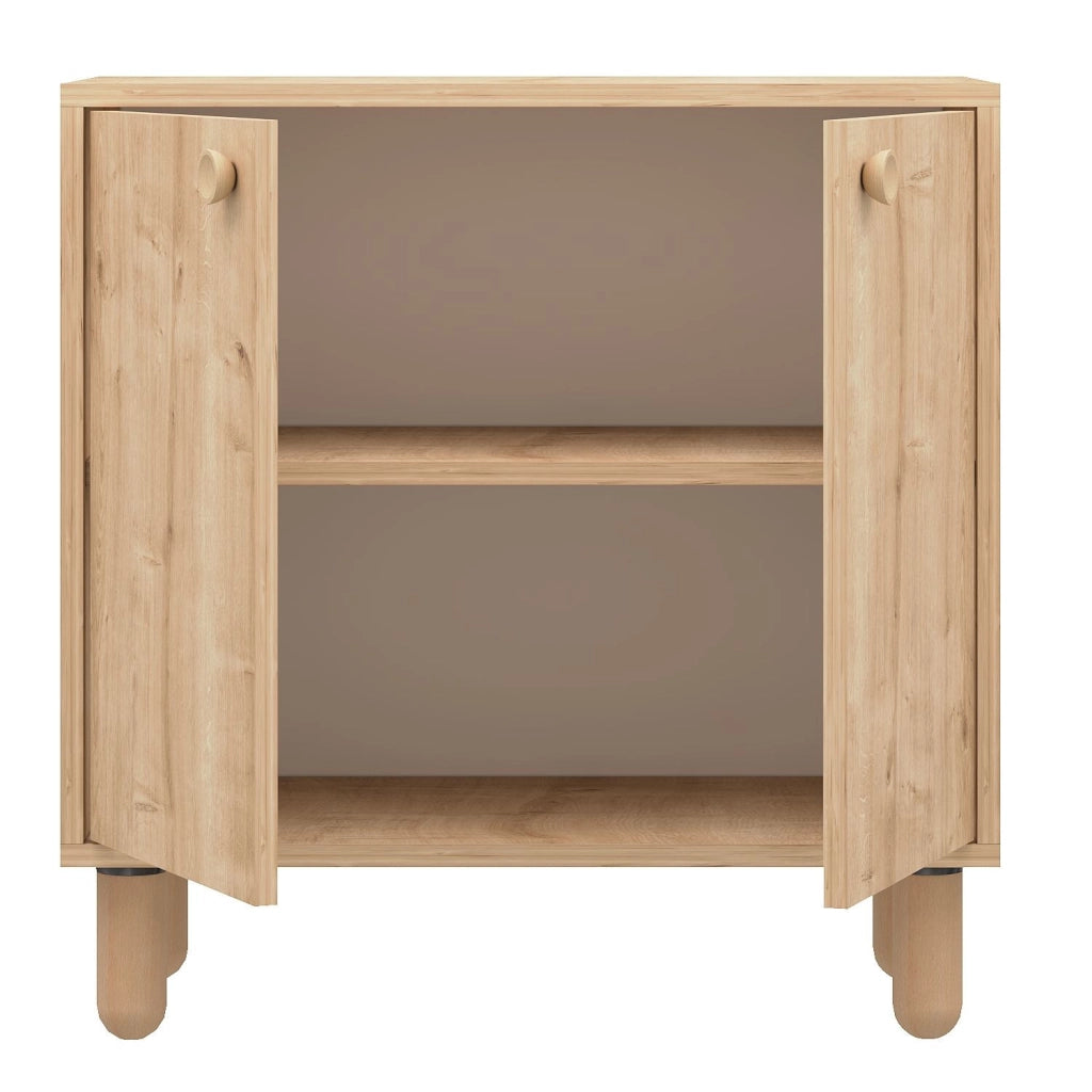 Credenza in legno "Lina" - 72 x 36 x 73 cm - Beige