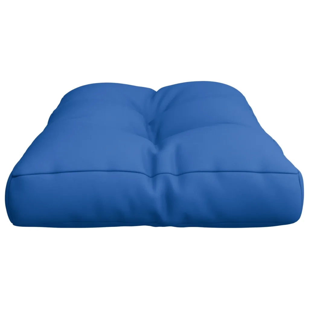 vidaXL Cuscino per Pallet Blu Reale 70x40x12 cm in Tessuto