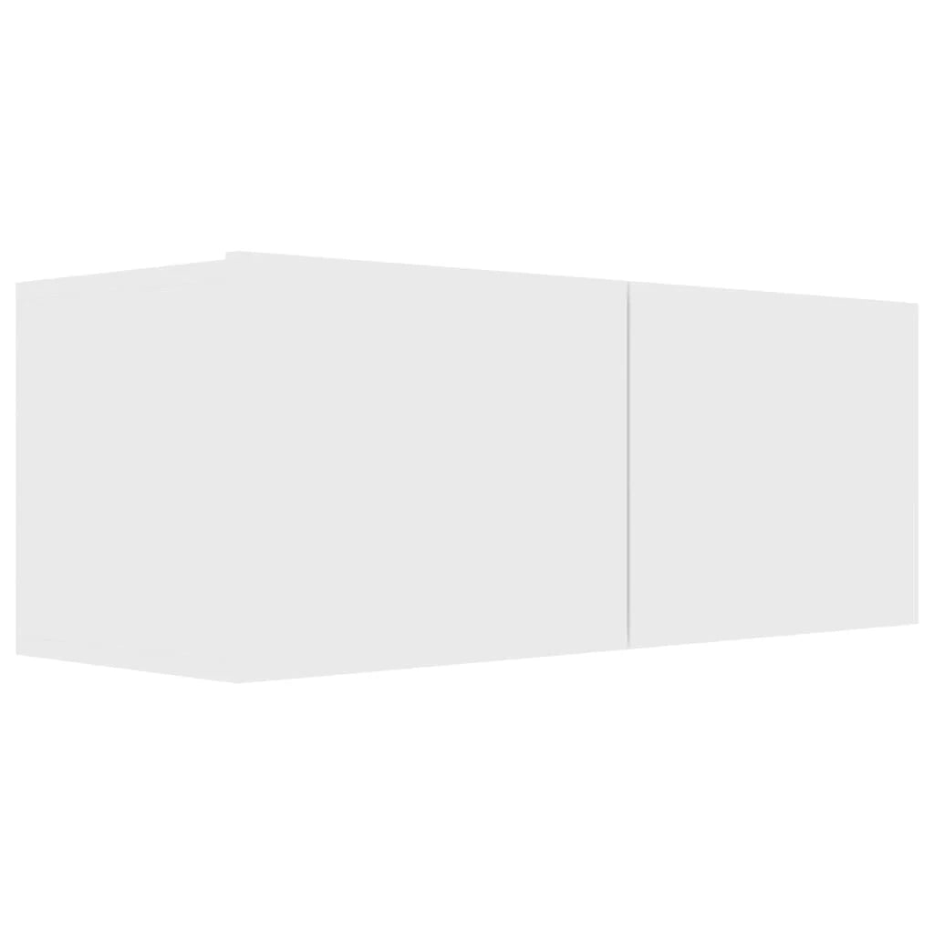 Set di mobili da 8 pezzi tra cui armadio credenza mobile TV televisore per soggiorno camera da letto salotto legno ingegnerizzato bianco 02_0025229