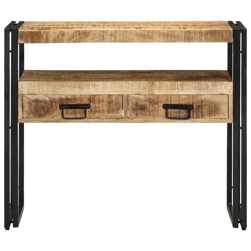 Tavolo consolle Marrone 90 x 33 x 75 cm Legno di mango massello 4102742