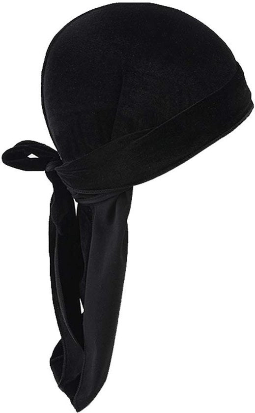 Cappeau per capelli - Cappuccio in pelle - Fodero pieghevole - Molto morbido - Resistente - Adatto per capelli con lunghezza di 58 cm - Sciarpa per capelli