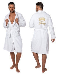Accappatoio Men King White L/xl