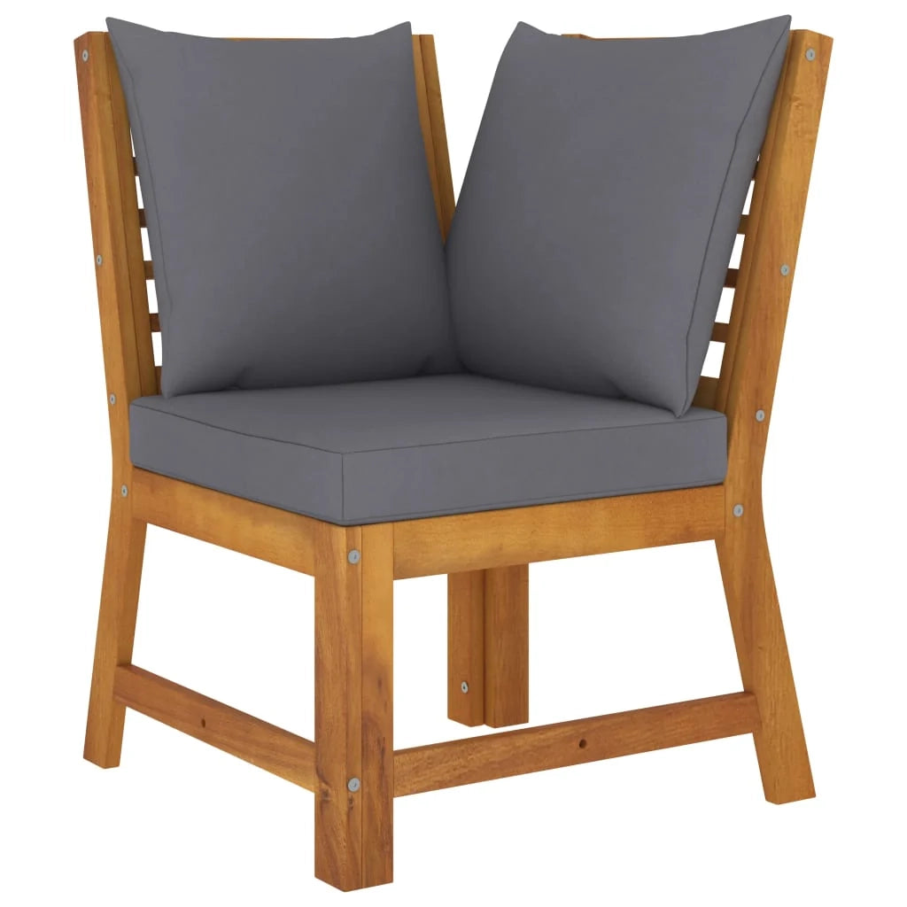 Set di mobili da giardino mobili da esterno 6 pezzi con cuscini legno massello di acacia 02_0016619