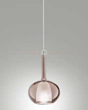 3787-59-107 EDISON VETRO AMETISTA D.16CM COMPLETO DI CAVO X KIT LUCI