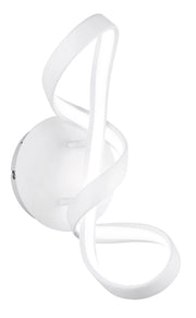 Applique da Interno a LED SMD in Metallo Bianco Opaco
